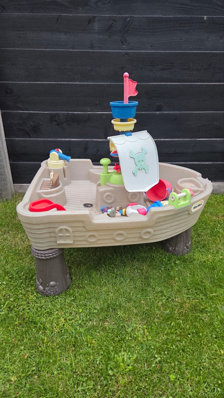 Little Tikes Piratenschip Zand- en Watertafel, Kinderen en Baby's, Speelgoed | Buiten | Zandbakken, Ophalen