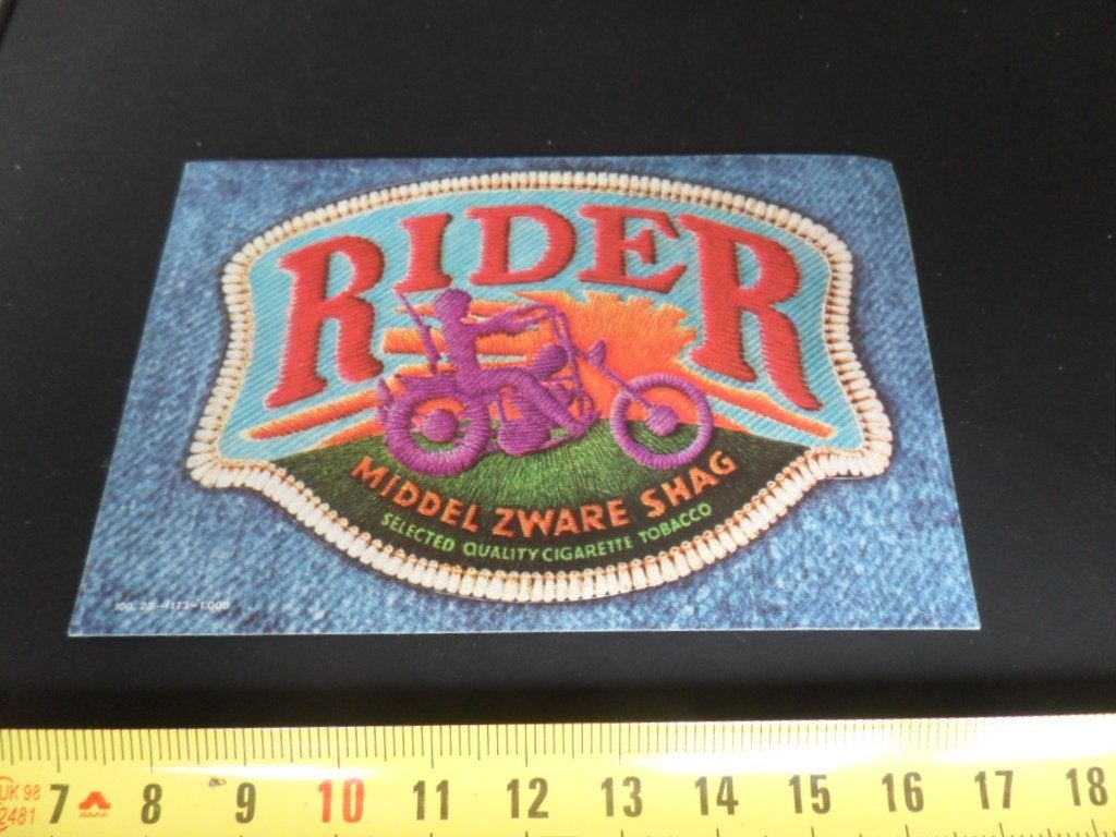 sticker RIDER Middel Zware Shag  KA146 *, Ophalen, Zo goed als nieuw