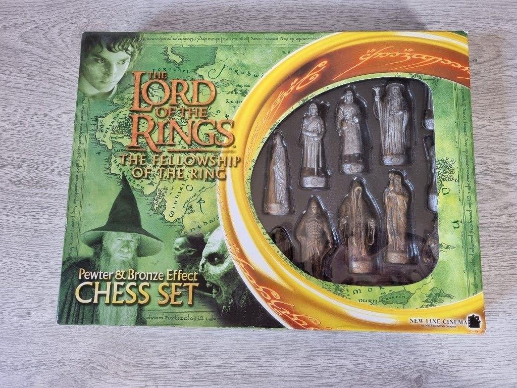 Schaakspel, Lord of the Rings, Ophalen of Verzenden, Zo goed als nieuw, Spel