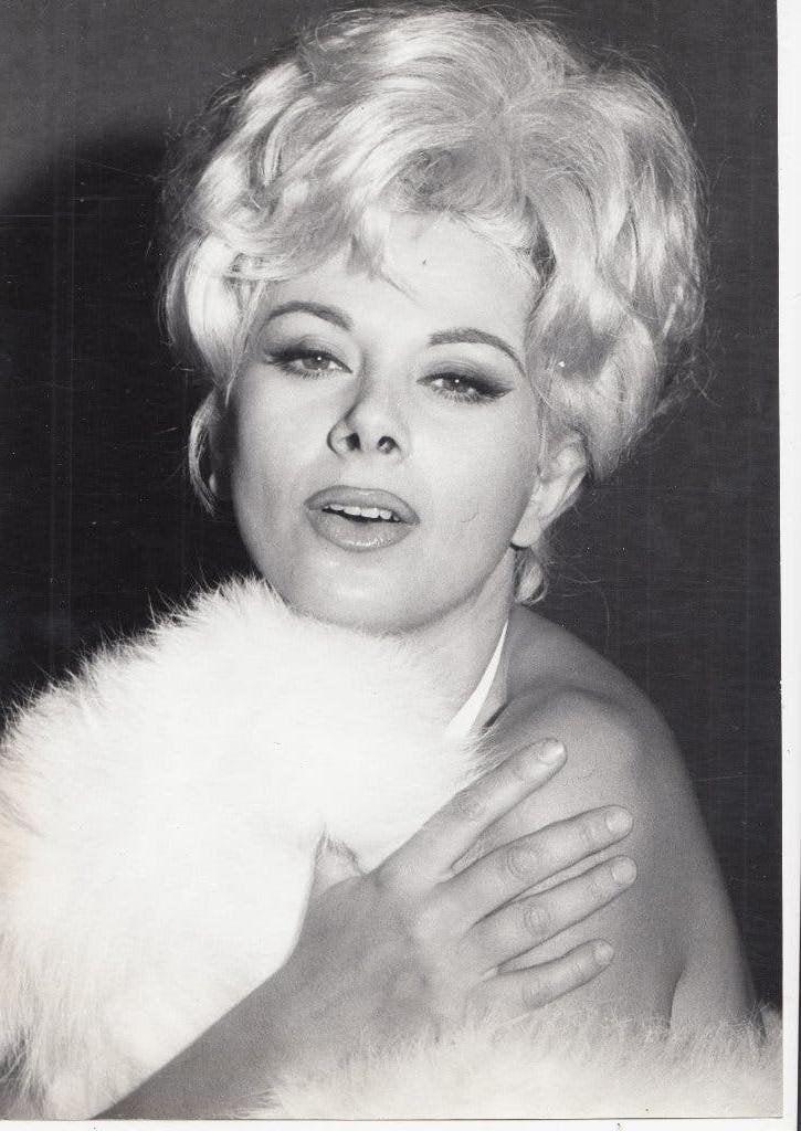 Sandra Milo (Fellini actrice) jaren 60 glamour photo, Ophalen of Verzenden, 1960 tot 1980, Gebruikt, Overige onderwerpen