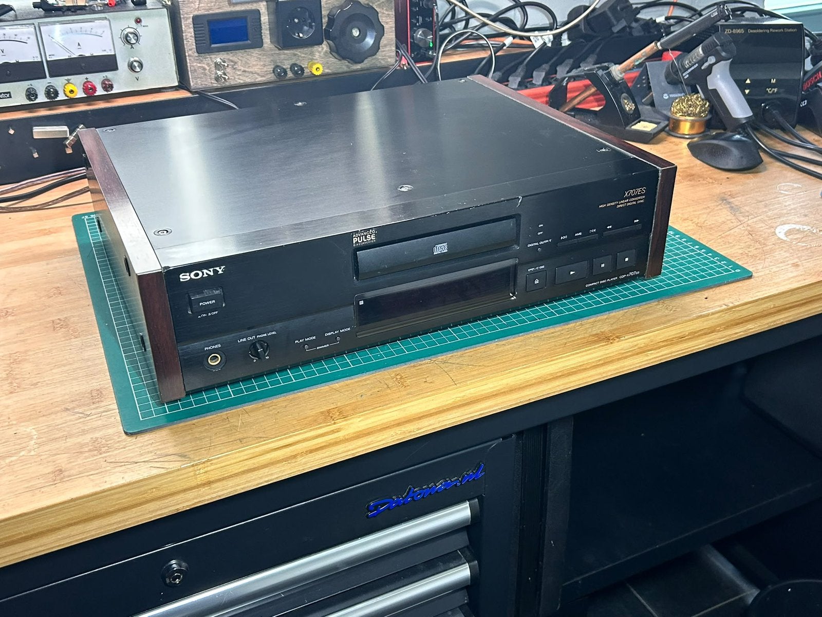 Sony CDP-X707ES - recent nagekeken, Ophalen of Verzenden, Zo goed als nieuw, Sony