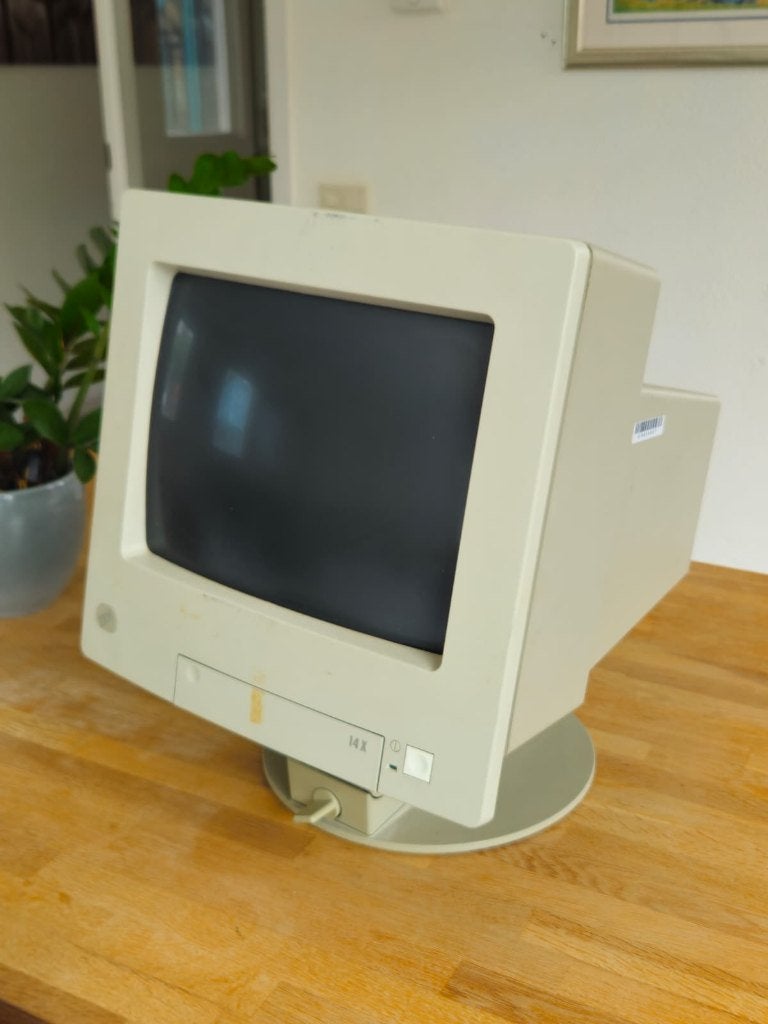 Vintage IBM CRT monitor, Ophalen, IBM