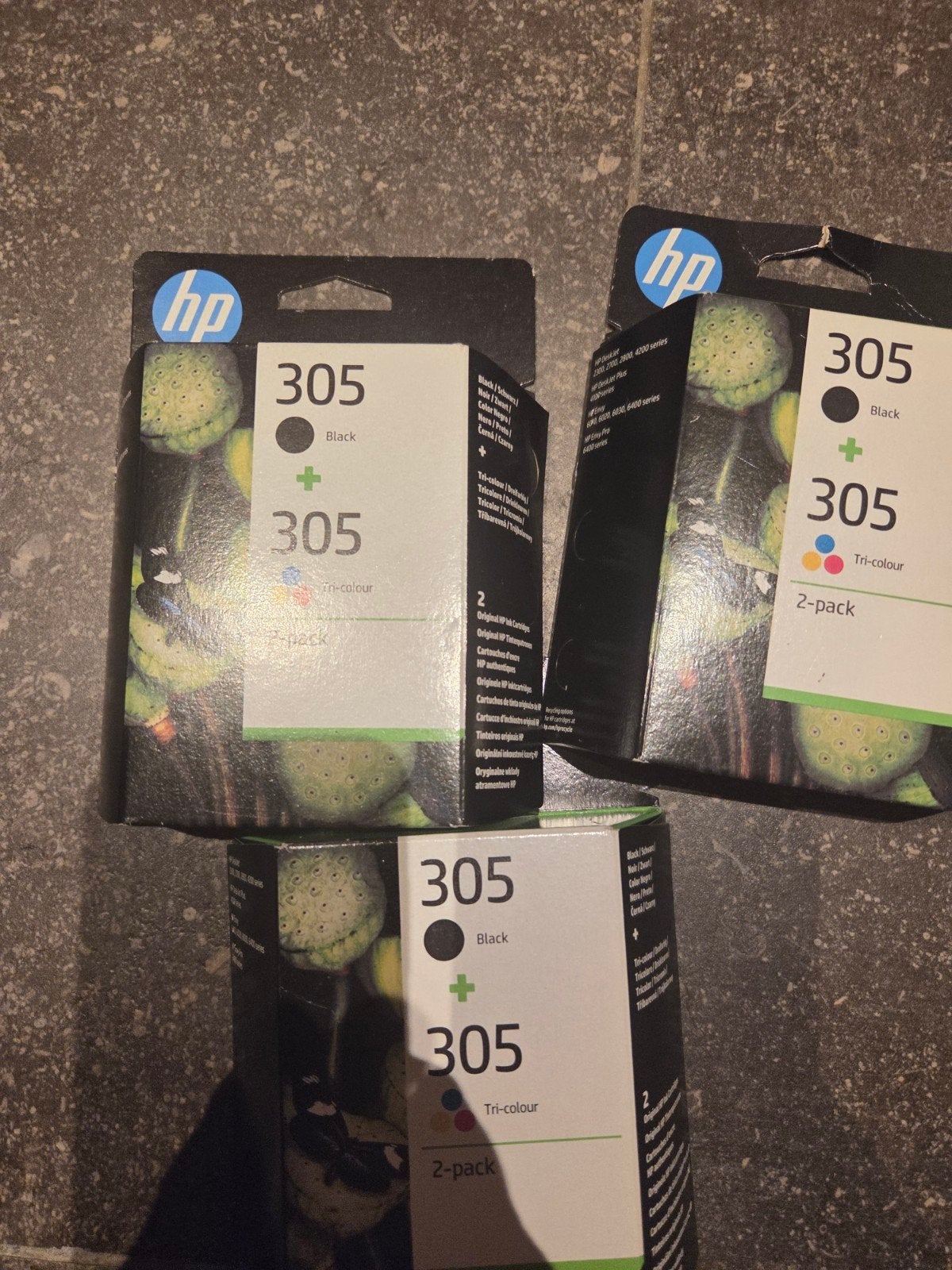 HP 305 Cartridges: 3x Zwart, 3x Kleur (6 stuks), Computers en Software, Printerbenodigdheden, Ophalen of Verzenden, Nieuw