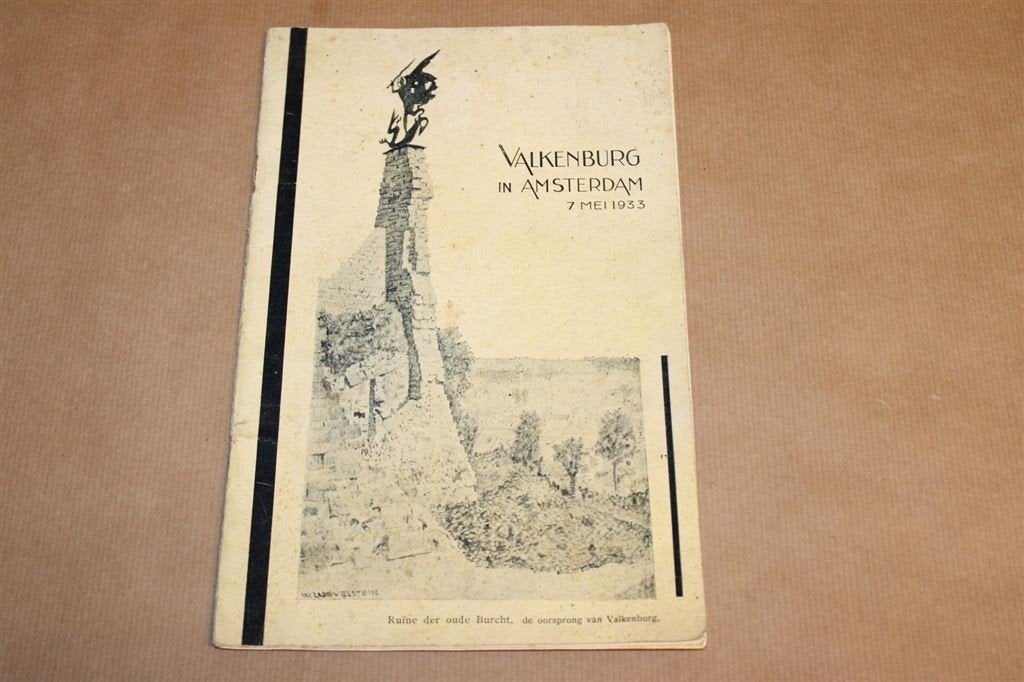 Valkenburg in Amsterdam - Zeldzame uitgave 1933 !!, Boeken, Geschiedenis | Stad en Regio, Ophalen of Verzenden, Gelezen