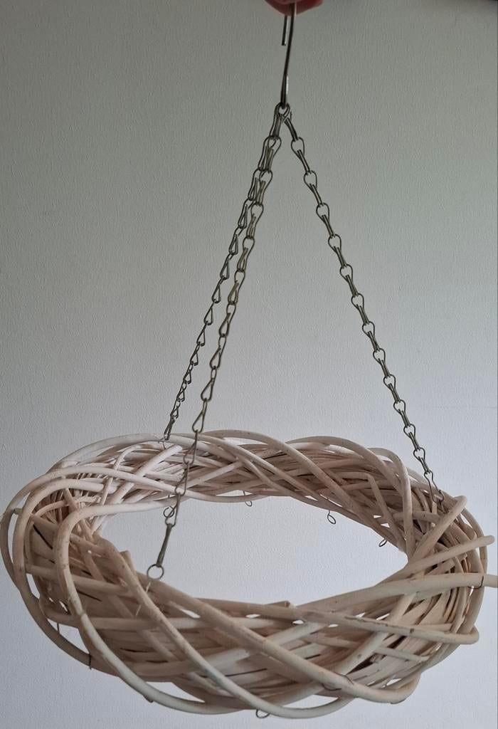 Decoratieve krans om op te hangen - diameter 47 cm, Huis en Inrichting, Ophalen of Verzenden, Gebruikt