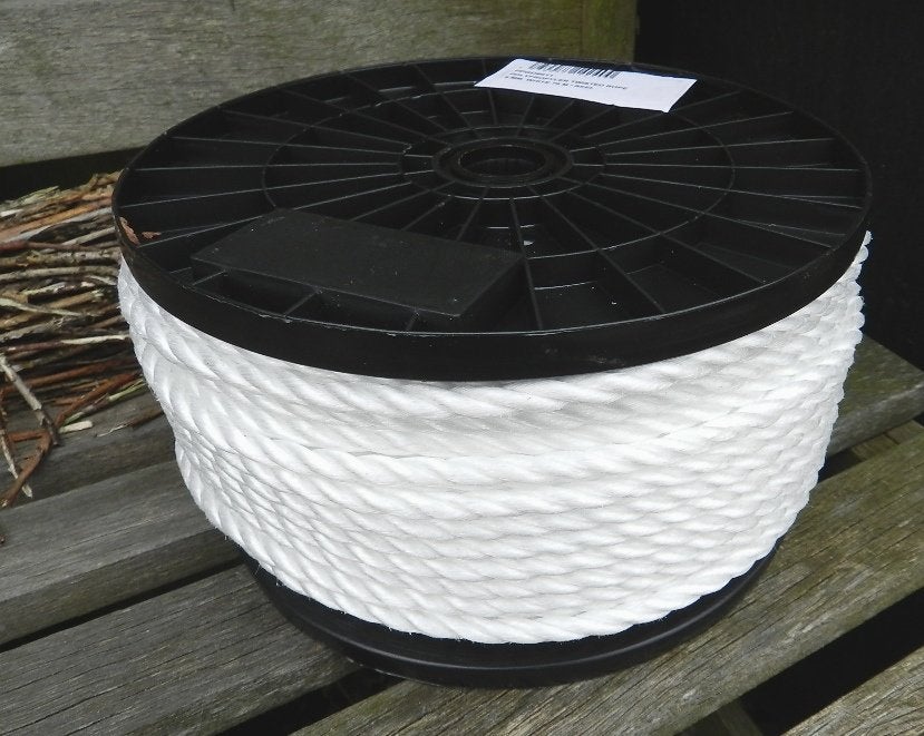 TOUW POLYPROP 6mm haspels a 70mtr/wit, Ophalen, Nieuw, Overige typen