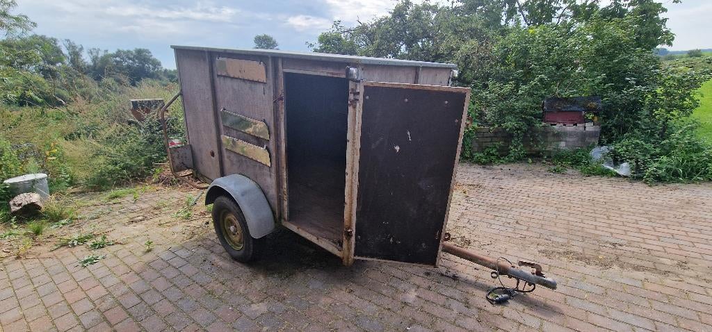 Goede veewagen voor klein vee., Ophalen, Gebruikt