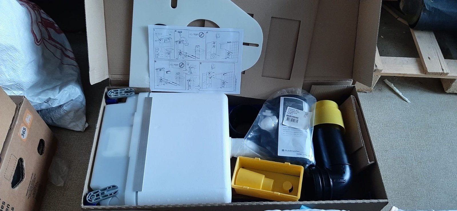 Wand-WC-Element - Nieuw in originele verpakking, Ophalen, Nieuw, Toilet