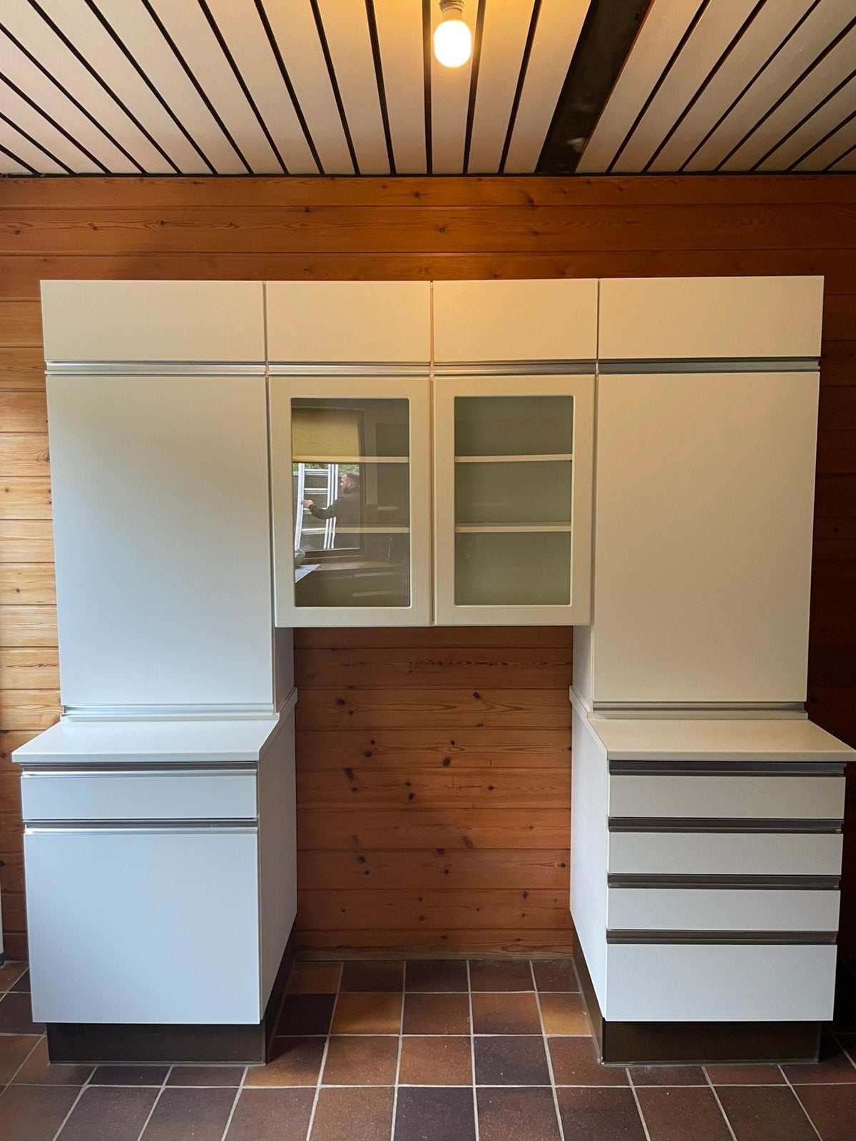 Vintage wandmeubel / kast keuken Bruynzeel, Huis en Inrichting, Keuken | Keukenelementen, Zo goed als nieuw, Minder dan 100 cm