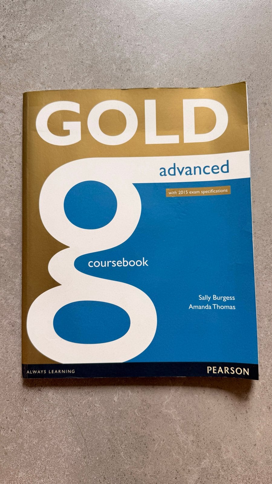 Gold Advanced Coursebook - Engels C1, Boeken, Verzenden, Alpha, Gelezen, HBO