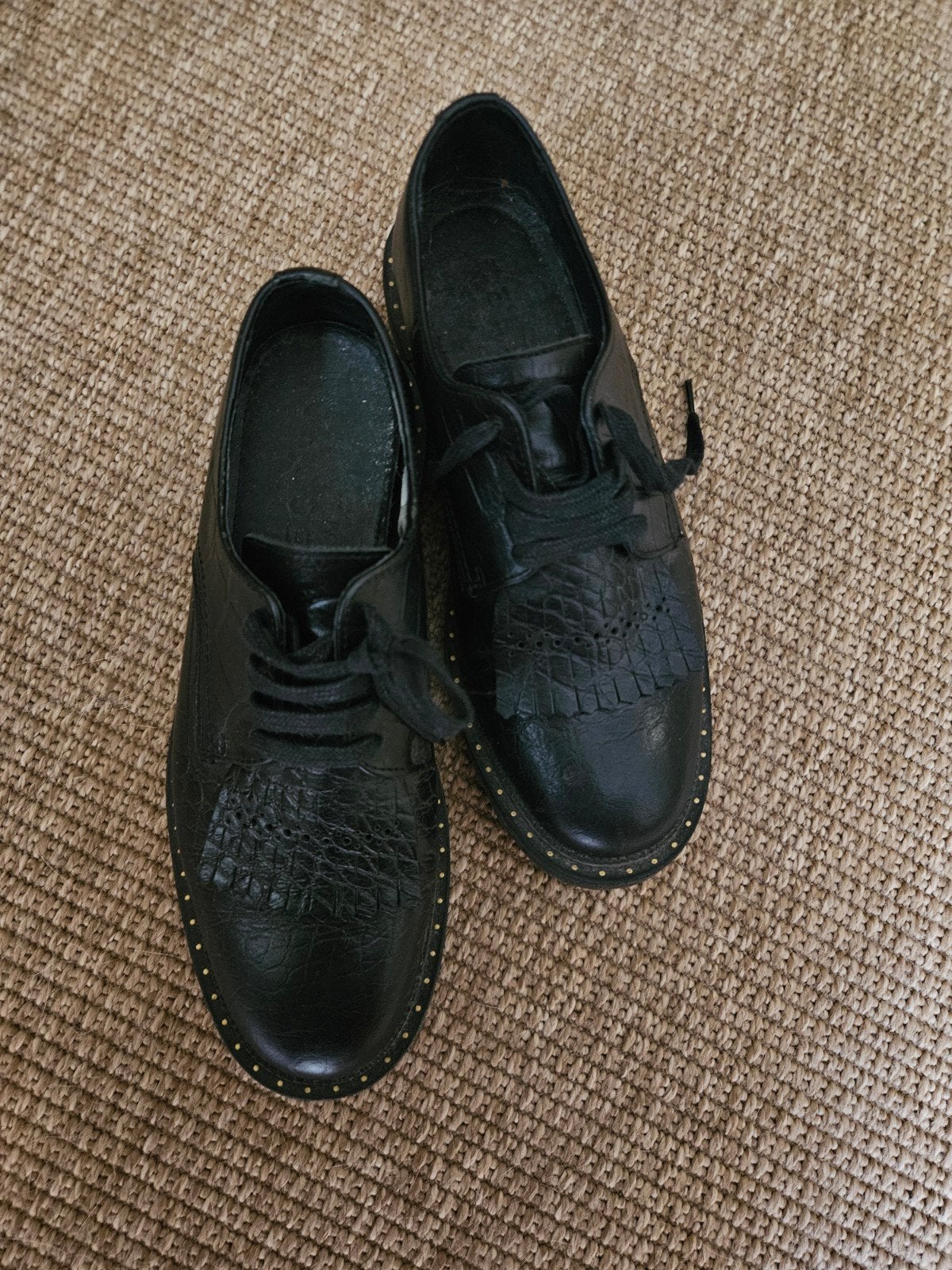 Selected Femme brogues/derby's, zwart maat 39, Zwart, Ophalen of Verzenden, Gedragen, Overige typen