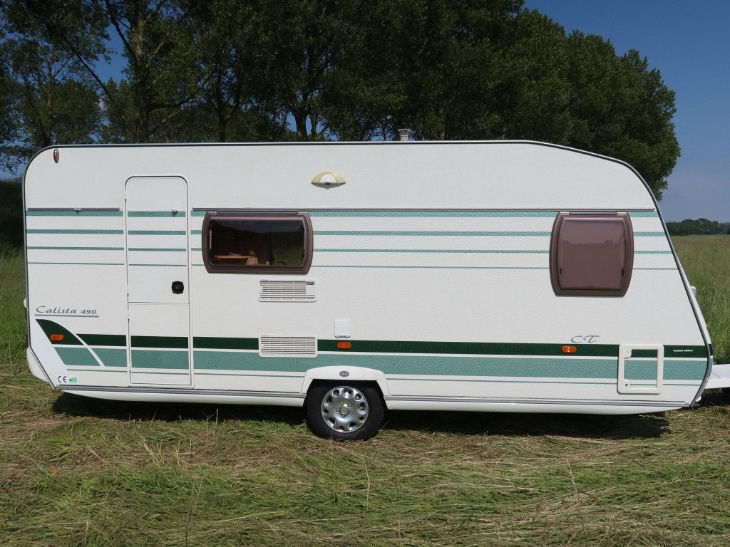 Chateau Calista 490 KMF / 6-persoons / stapelbed, Caravans en Kamperen, Chateau, Bedrijf, Treinzit, Overige typen