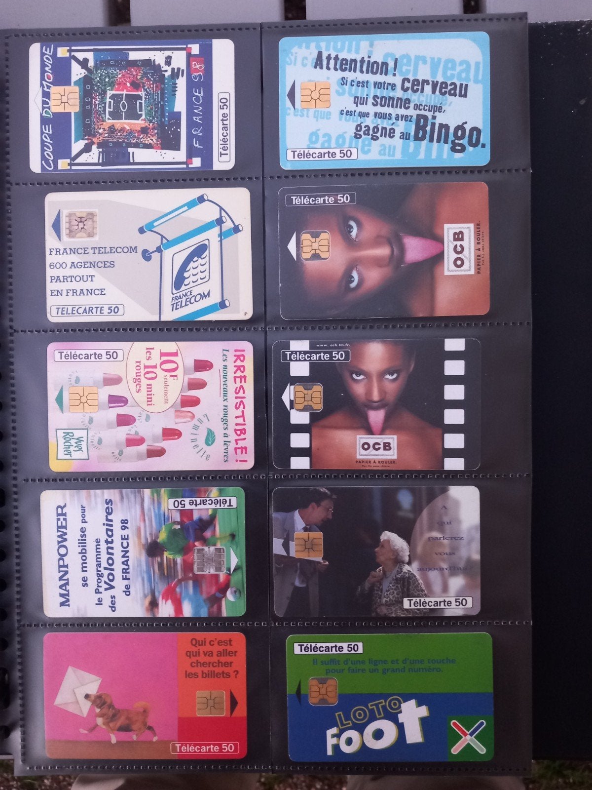 Collectie Franse Télécarte telefoonkaarten (20 stuks), Verzamelen, Ophalen of Verzenden