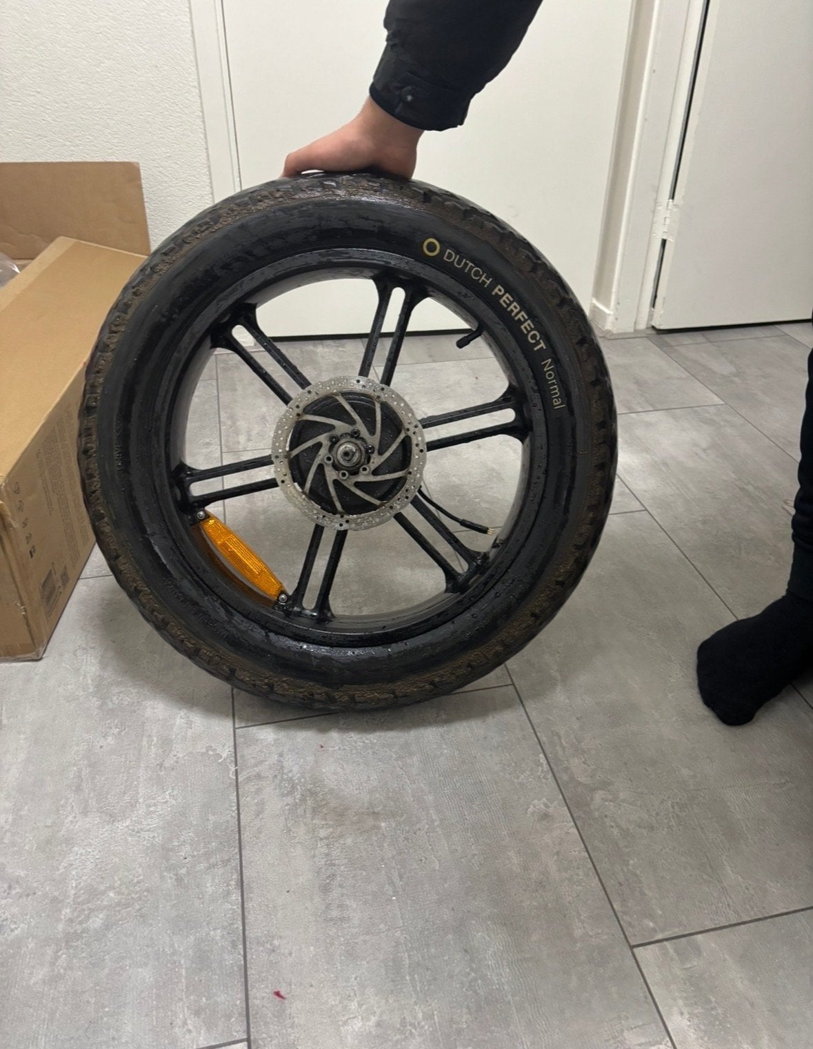 Plug & Play Motor met freewheel en remschijf, Fietsen en Brommers, Overige materialen, Nieuw, Motor, Ophalen