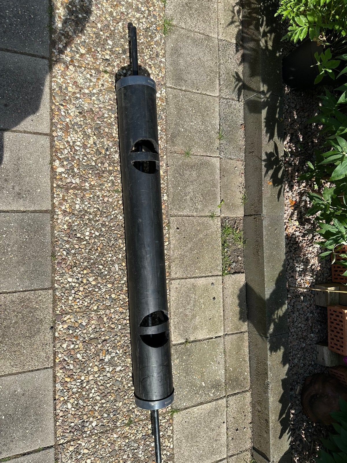 Bar zelf gemaakt met 2 verschillende grepen en 4 klemmen, Ophalen, Gebruikt