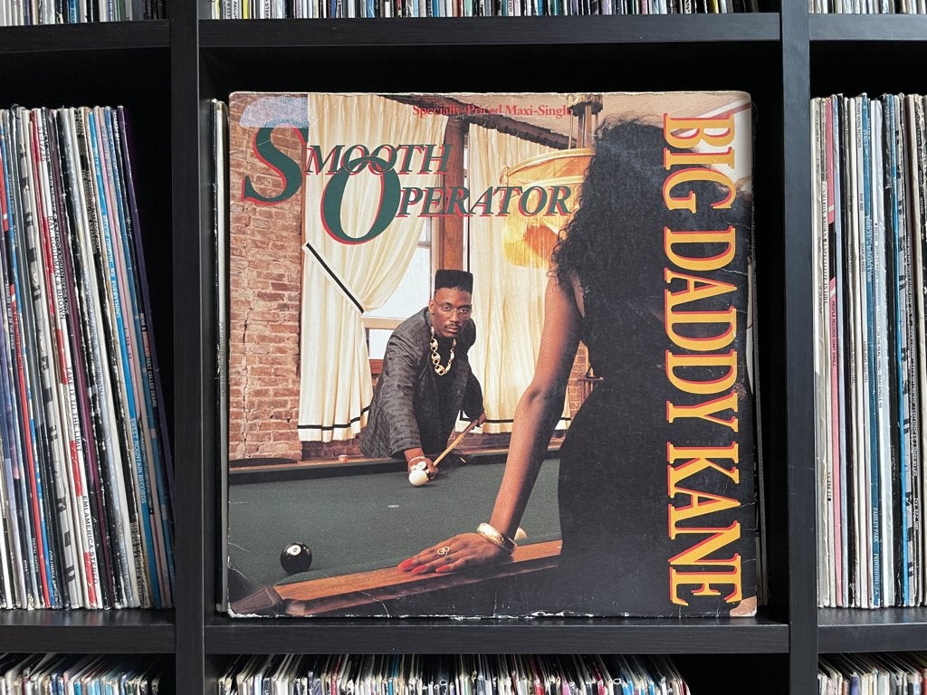 Big Daddy Kane-Smooth Operator (12 inch) vinyl goede staat, Ophalen of Verzenden, Gebruikt, 12 inch, Overige typen