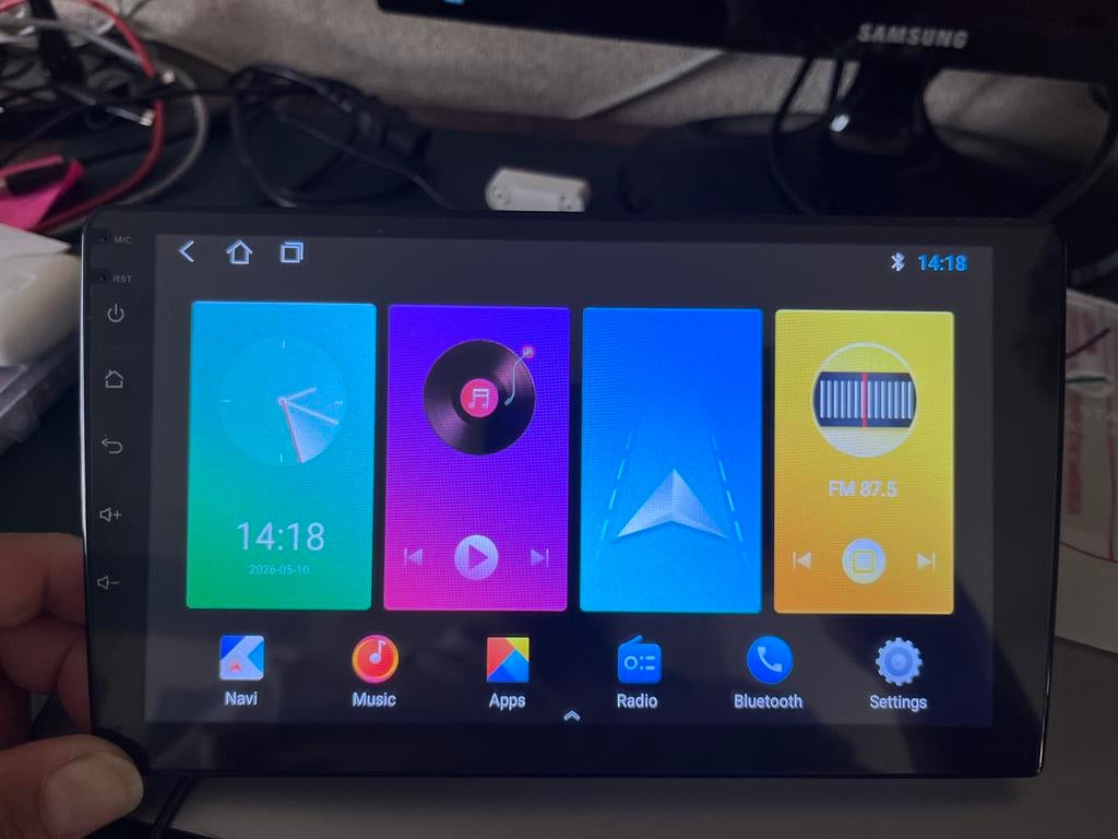 Android 12  9” scherm 2/32 Gig +Camera , In nette staat !, Auto diversen, Autoradio's, Zo goed als nieuw, Ophalen of Verzenden
