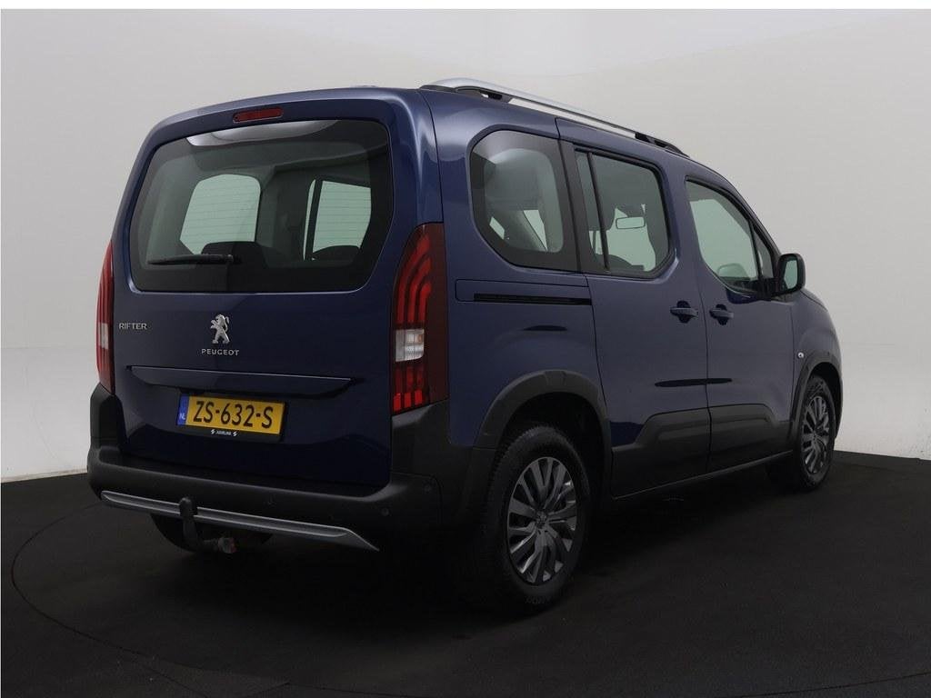 Peugeot Rifter 1.2T 110PK Allure Trekhaak/Camera/Nav/Led/Car, Gebruikt, Euro 6, 1199 cc, Blauw