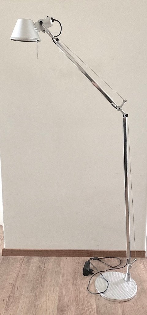 Artemide Tolomeo vloerlamp, Huis en Inrichting, Lampen | Vloerlampen, Ophalen, Zo goed als nieuw, Metaal, 150 tot 200 cm