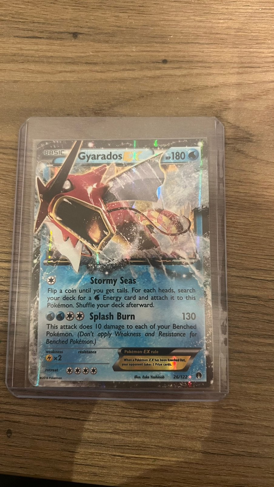 Gyarados EX 26/122 – BREAKpoint, Ophalen of Verzenden, Zo goed als nieuw