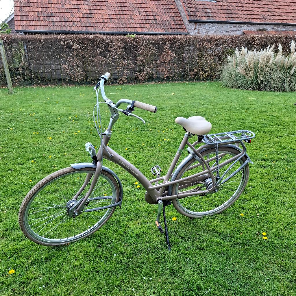 Batavus Rumba damesfiets, Ophalen, Batavus, Schijfrem, 53 tot 56 cm