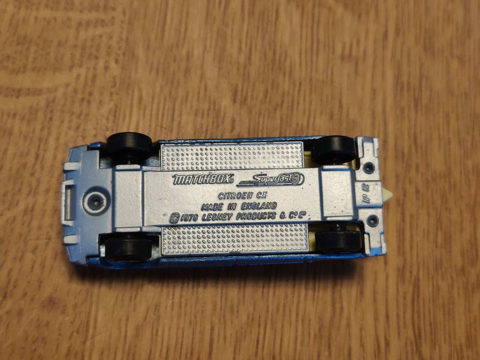 Matchbox Citroen CX BLAUW, Ophalen of Verzenden, Zo goed als nieuw, Auto