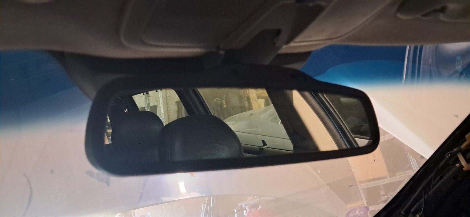 Volvo V70 zelfdimmende achteruitkijkspiegel, Auto-onderdelen, Spiegels, Ophalen, Gebruikt, Volvo