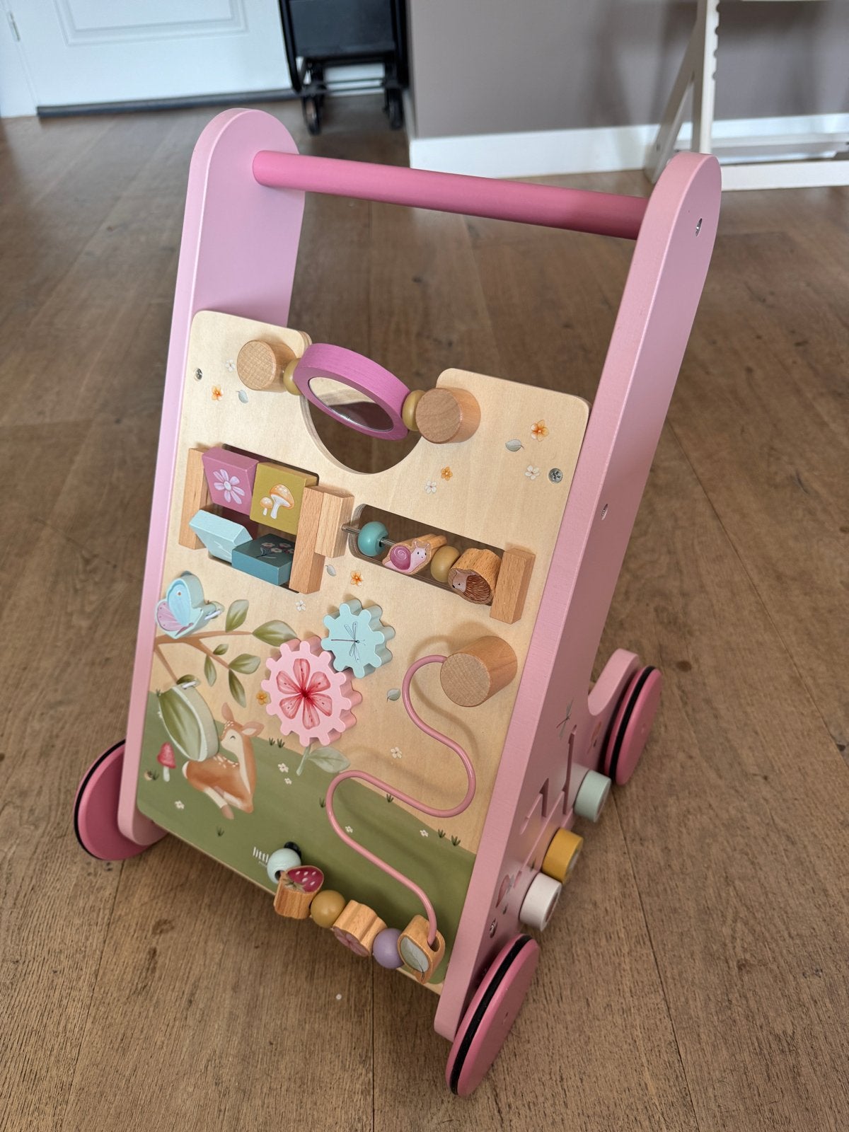Little Dutch loopwagen roze, Ophalen, Zo goed als nieuw, Overige typen, Met wieltjes
