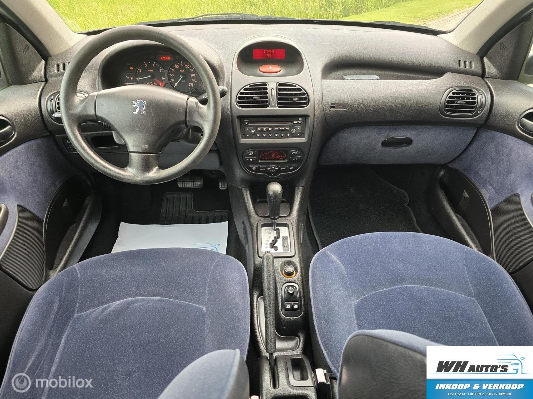 Peugeot 206 1.6-16V Gentry nette auto!, Elektrische ramen, 4 cilinders, 1039 kg, Bedrijf