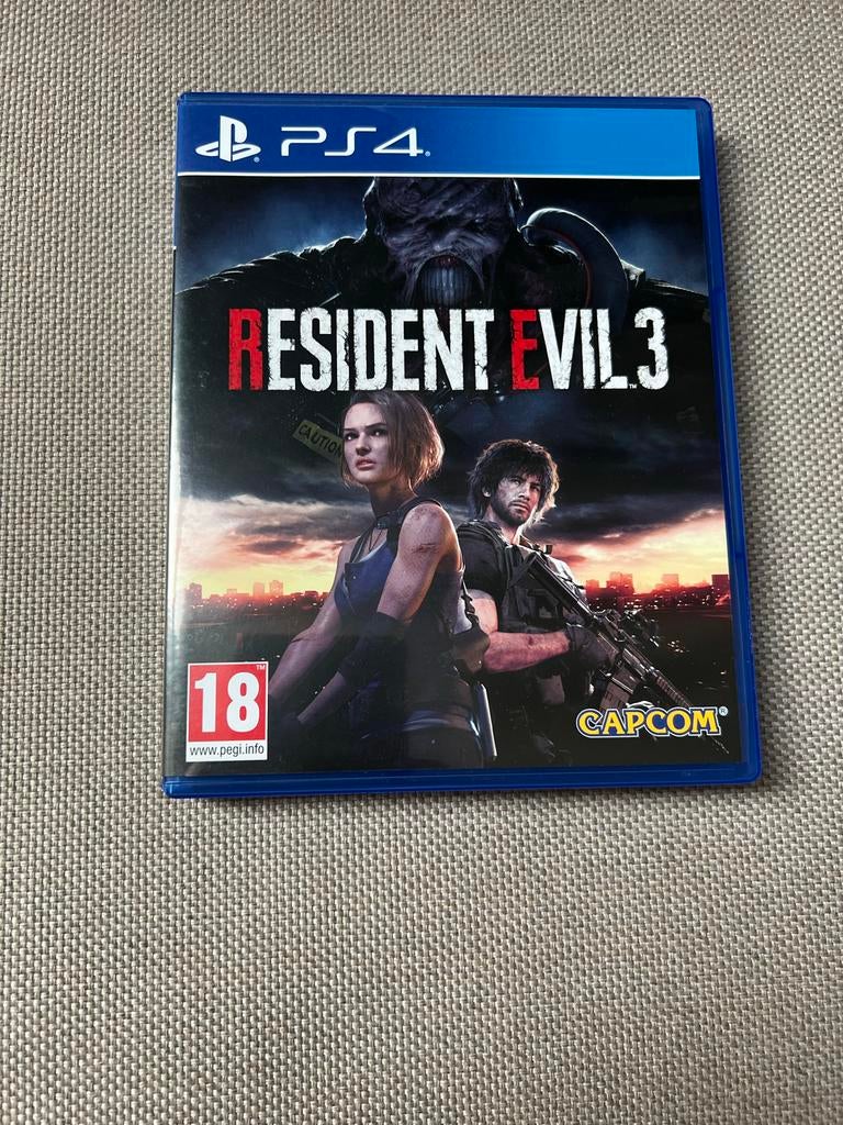 Resident Evil 3 Remake PS4 - Zo goed als nieuw, Spelcomputers en Games, Games | Sony PlayStation 4, Zo goed als nieuw, Avontuur en Actie