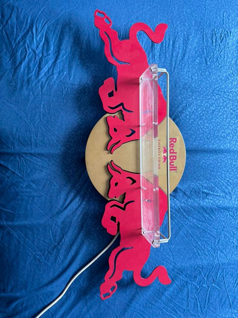Redbull lamp, Ophalen, Gebruikt