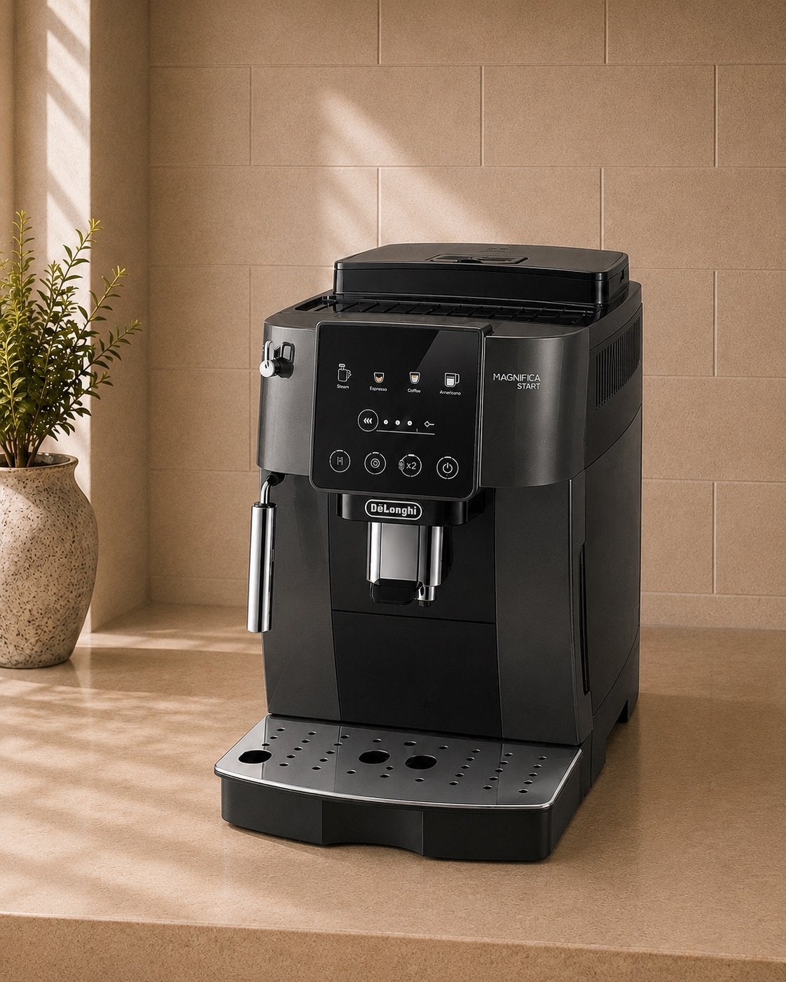 DELONGHI Magnifica Start volautomatisch koffiezetapparaat, Ophalen, Espresso apparaat, Koffiebonen, Zo goed als nieuw