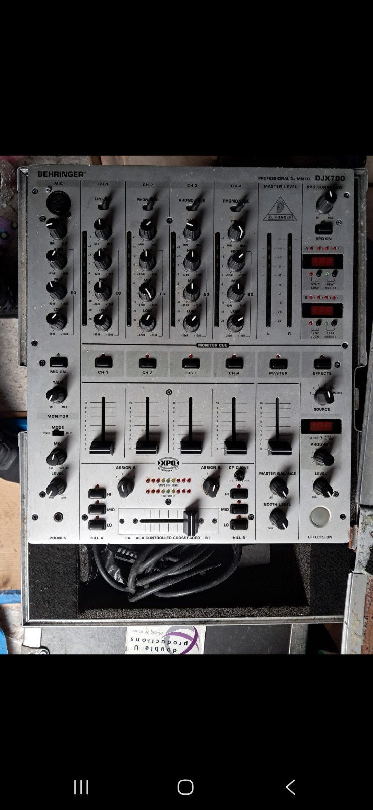 Complete DJ-set met Pioneer CDJ-800 en Behringer DJX700, Ophalen, Gebruikt, Dj-set, Pioneer