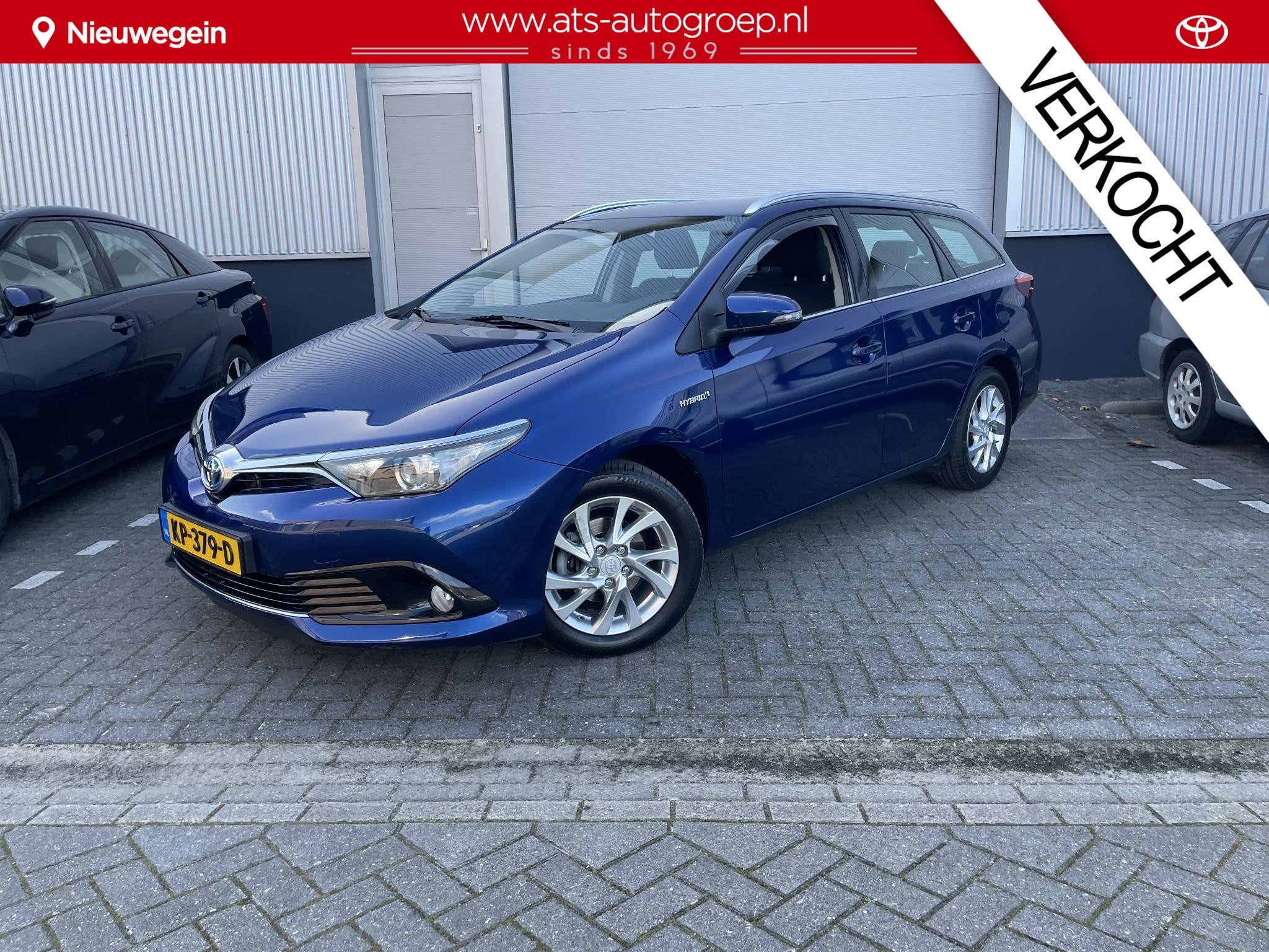Toyota Auris Touring Sports 1.8 Hybrid Aspiration, Dealer onderhouden, Gebruikt, Euro 6, Blauw