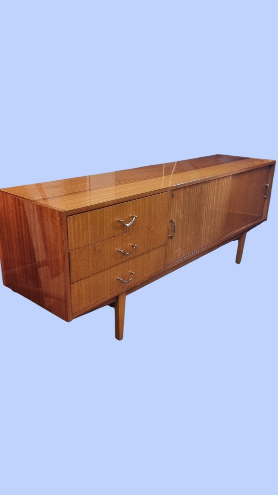 Vintage dressoir met lades  jaren 60, ,, Ophalen of Verzenden, ,, ,