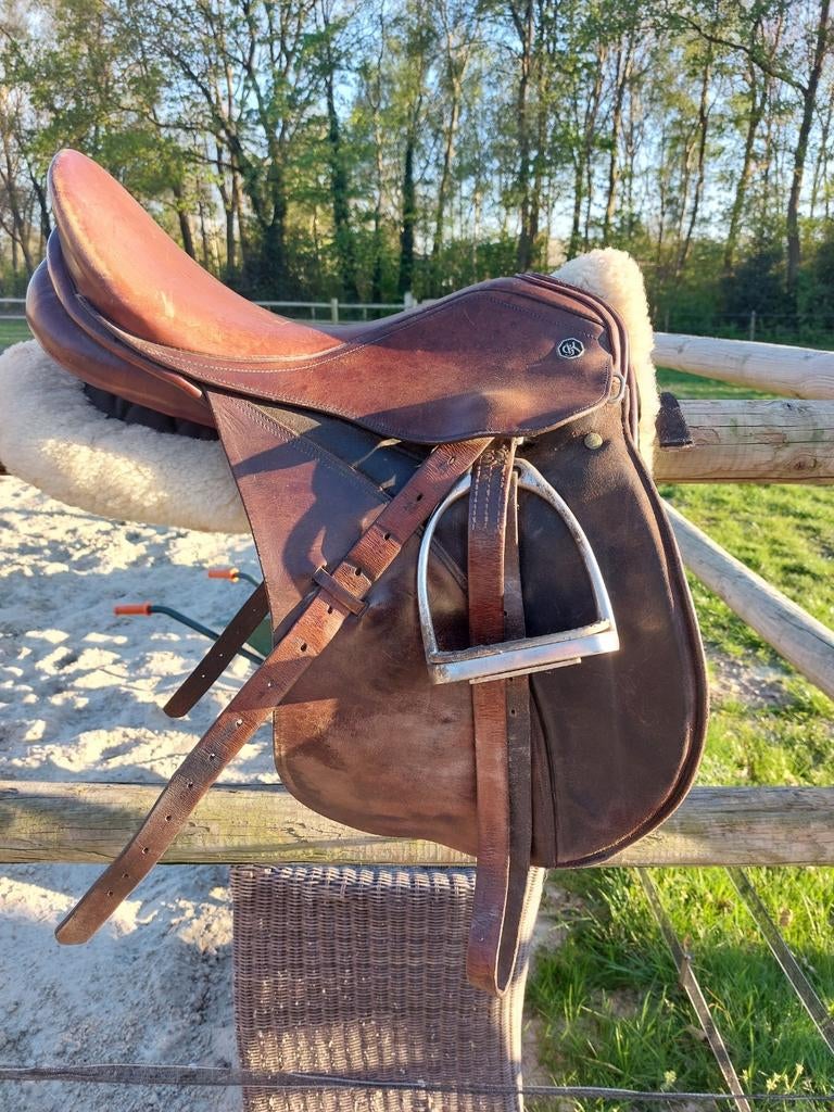 Ponyzadel van kiefer, Dieren en Toebehoren, Paarden en Pony's | Zadels, Ophalen of Verzenden