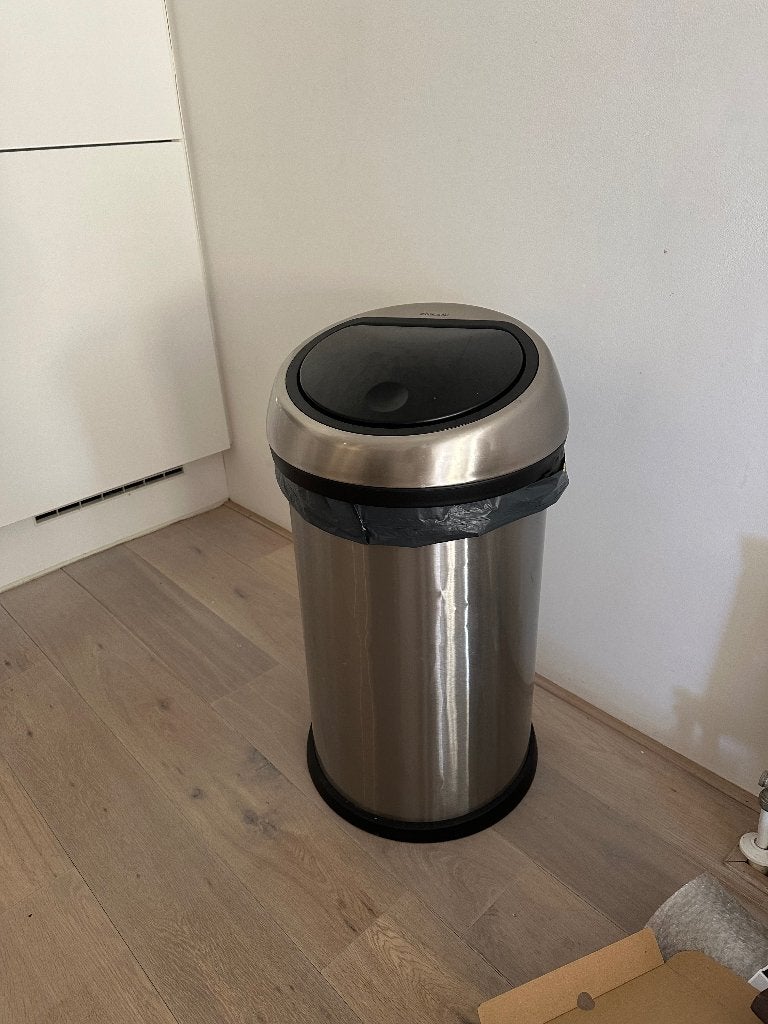 Brabantia prullenbak groot, Ophalen, 50 – 75, 40 liter of meer, Zo goed als nieuw