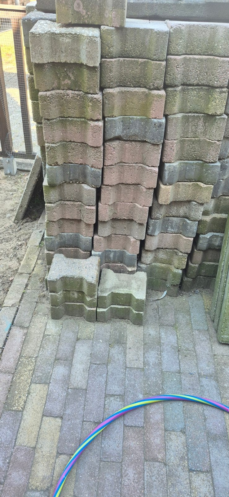 H stenen, Tuin en Terras, Tegels en Klinkers, Ophalen, Beton, Klinkers
