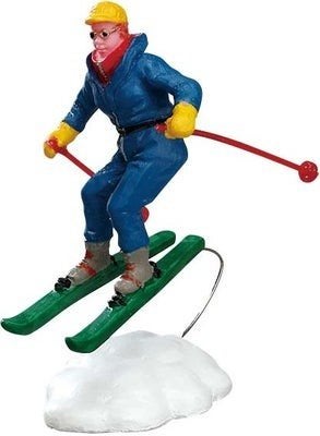 Lemax skiër, Diversen, Ophalen of Verzenden