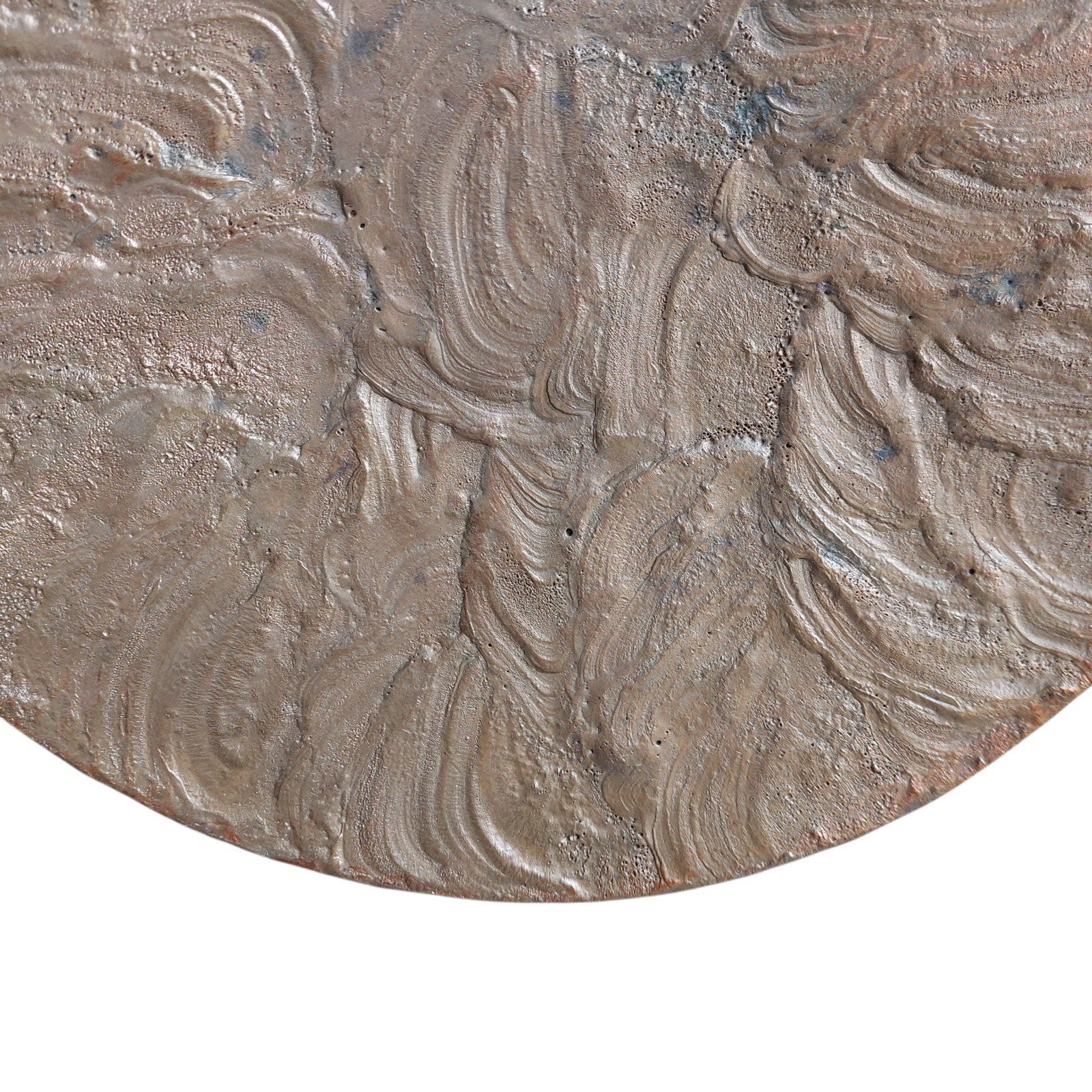 bronzen wandbord, wandtegel, Ophalen of Verzenden