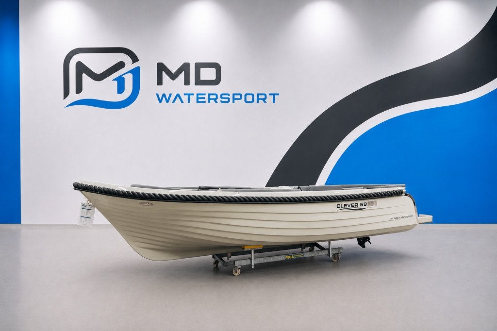 Clever 59 Vaarklaar direct beschikbaar, Watersport en Boten, Sloepen, Tender, Overige brandstoffen, Nieuw, Buiskap