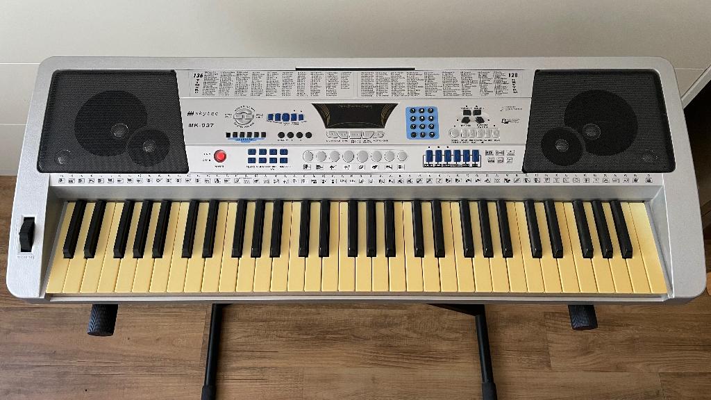Keyboard MK 937 elektrisch met standaard, Midi-aansluiting, Ophalen, Overige merken, 61 toetsen