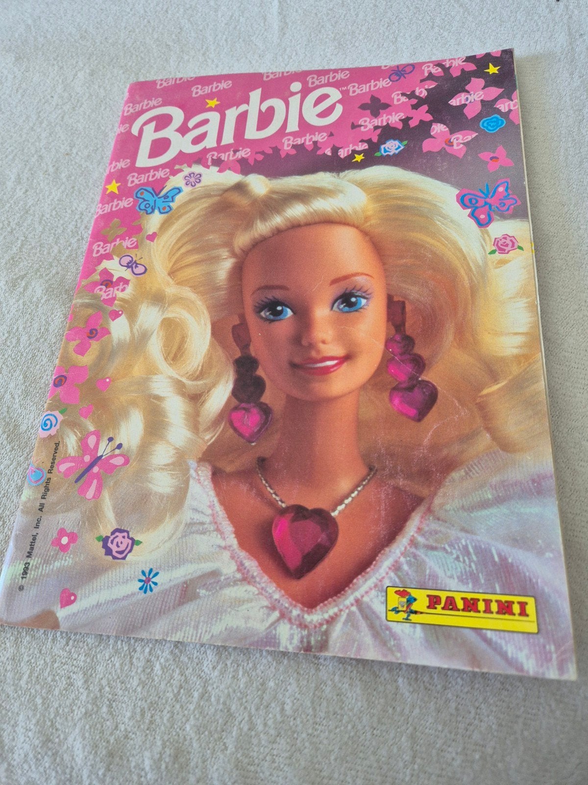 Barbie verzamelalbum Panini, Ophalen of Verzenden, Gelezen, Overige