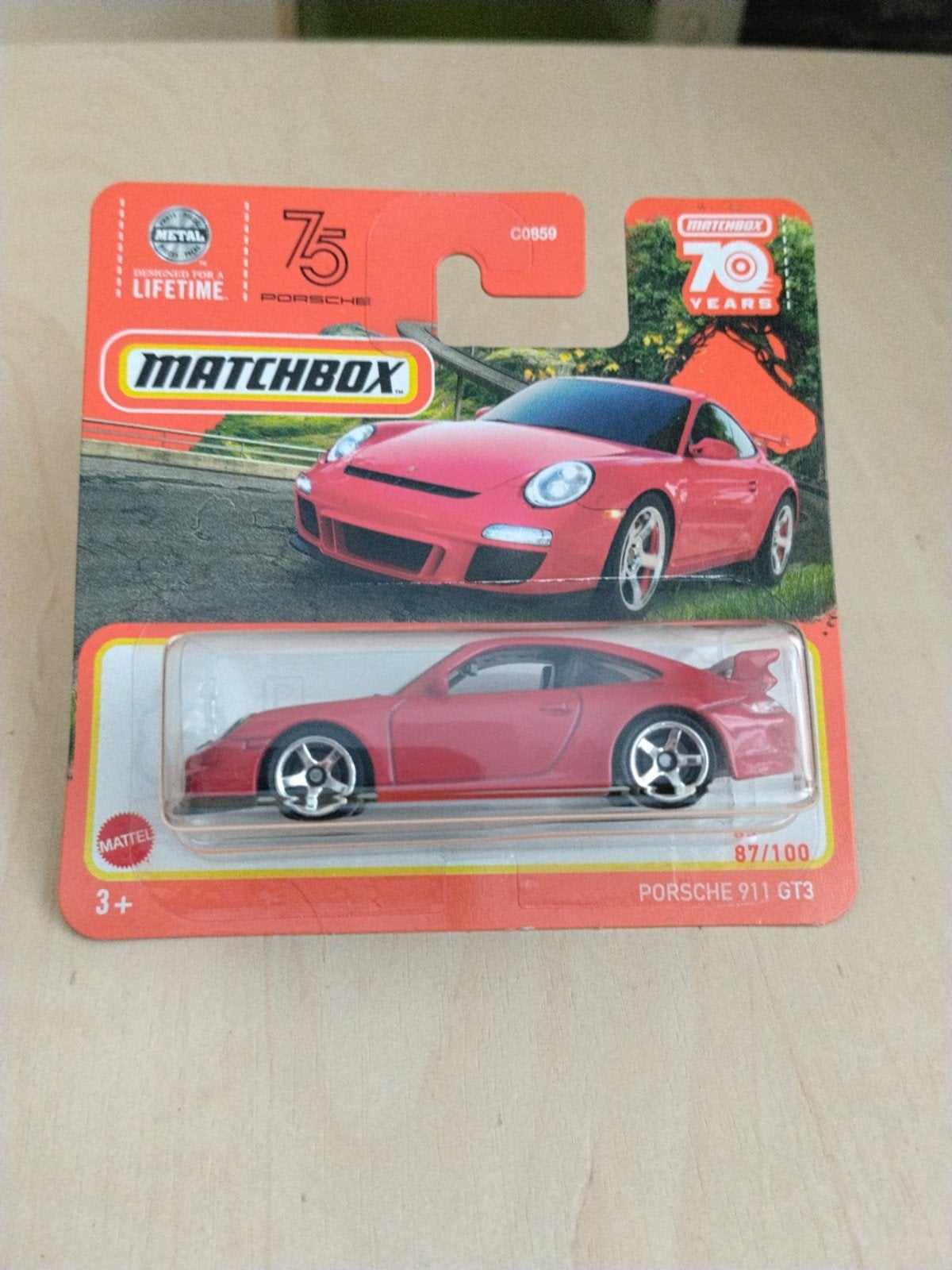 Matchbox Porsche 911 GT3, Ophalen of Verzenden, Nieuw, Auto