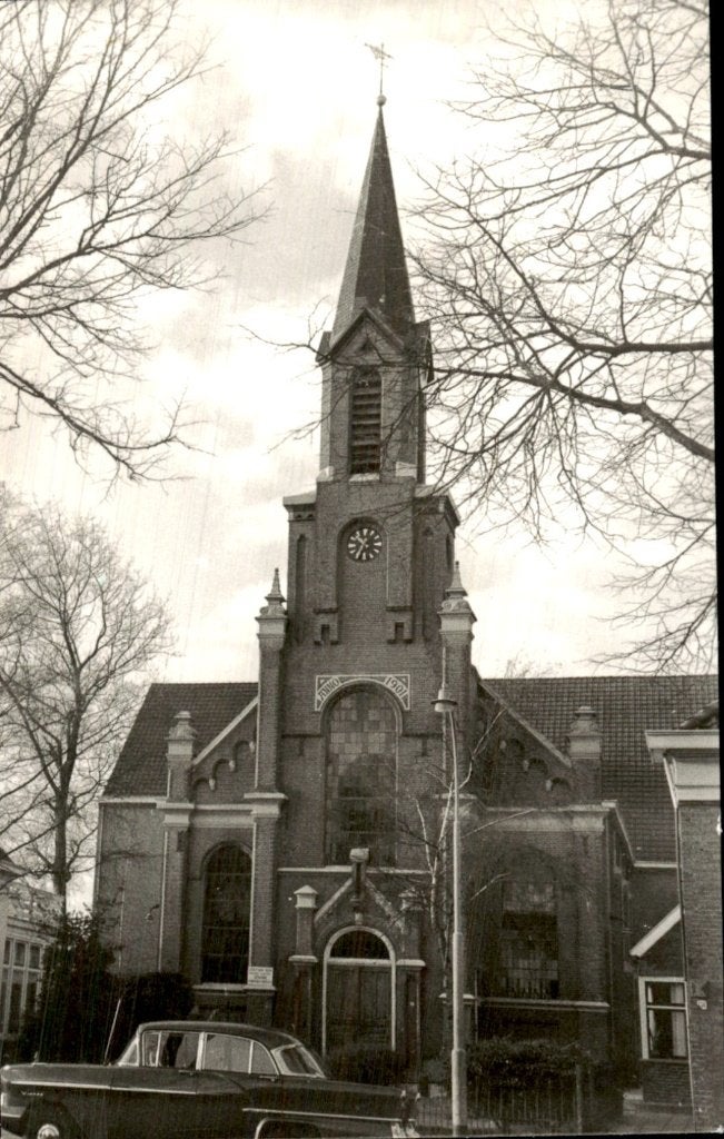 Winschoten - Geref. Kerk - Toren, Ophalen of Verzenden, 1960 tot 1980, Ongelopen, Groningen