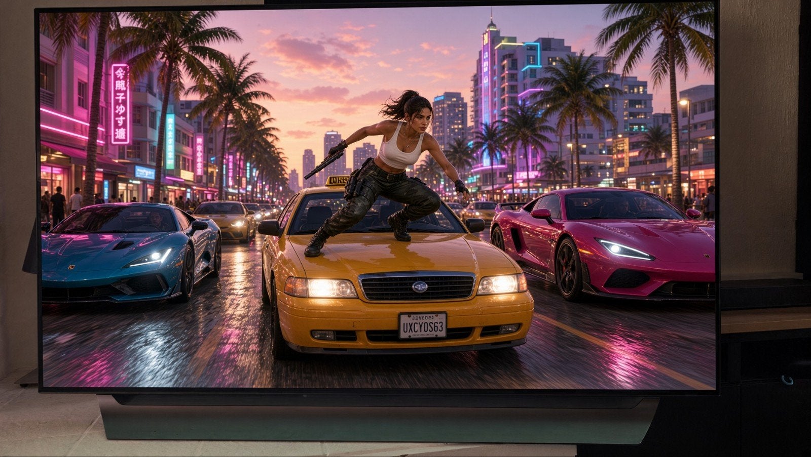 LG OLED55C8PLA 55 inch 4K OLED Smart TV, Ophalen, Gebruikt, OLED, 100 cm of meer