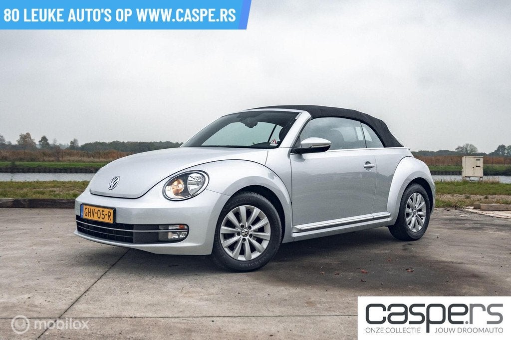 Volkswagen Beetle Cabriolet 1.2 TSI BlueMotion, Voorwielaandrijving, Euro 5, Stof, Gebruikt