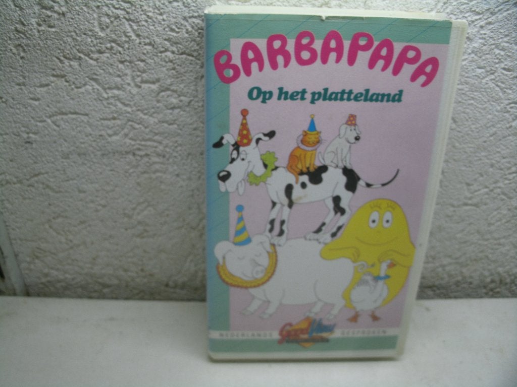 vhs 216a barbapapa op het platteland, Alle leeftijden, Ophalen of Verzenden, Zo goed als nieuw