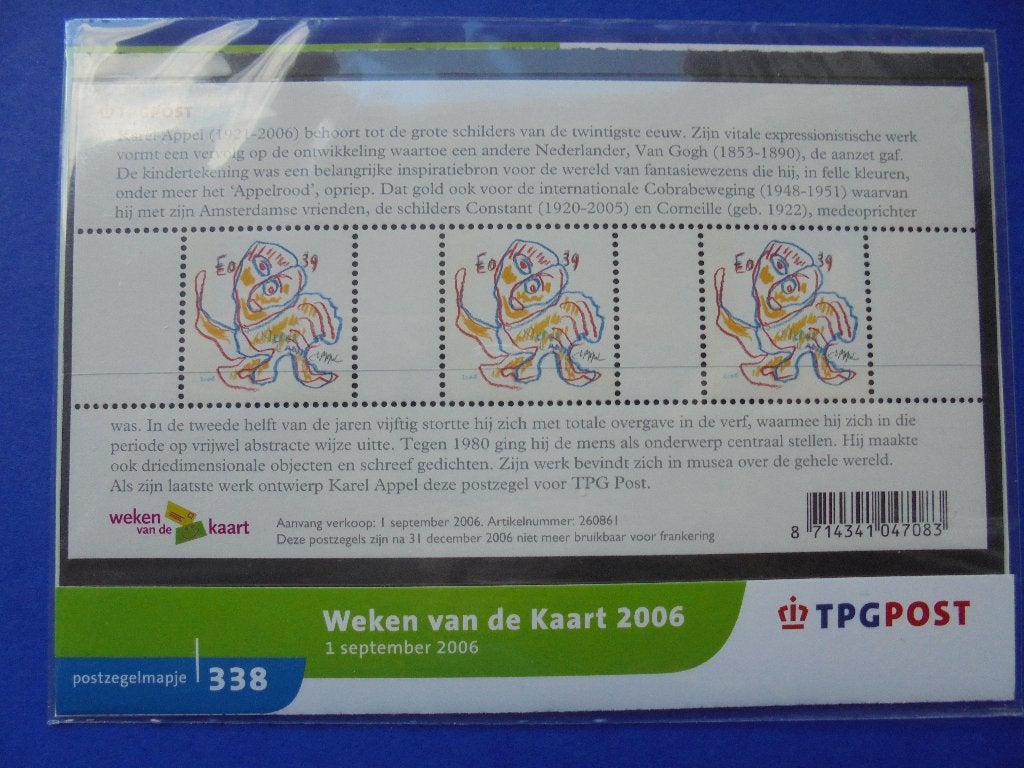 postzegels 2006, Ophalen of Verzenden, Na 1940, Postfris