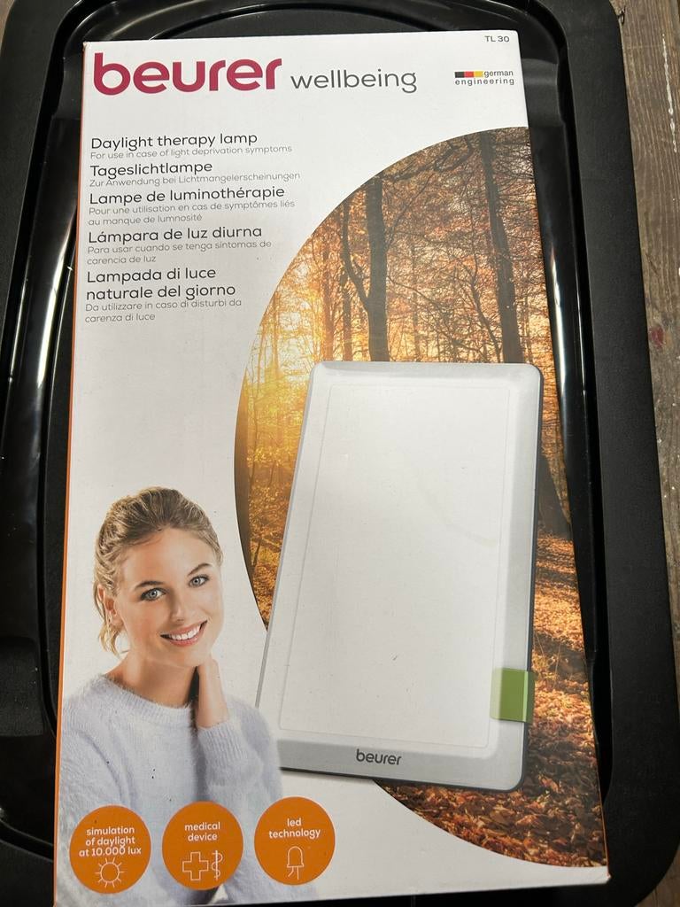Beurer TL 30 Daglichtlamp - Lichttherapie voor Energie, Verzenden, Zo goed als nieuw